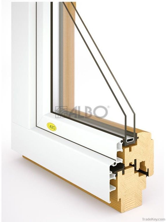 ALUMINIUM-CLAD WOODEN WINDOWS