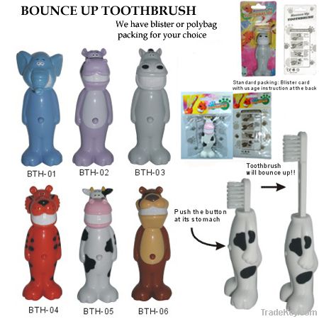 Bounce up ToothBrush  children toothbrush