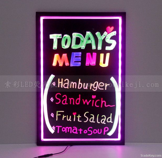 High brightness LED writing board