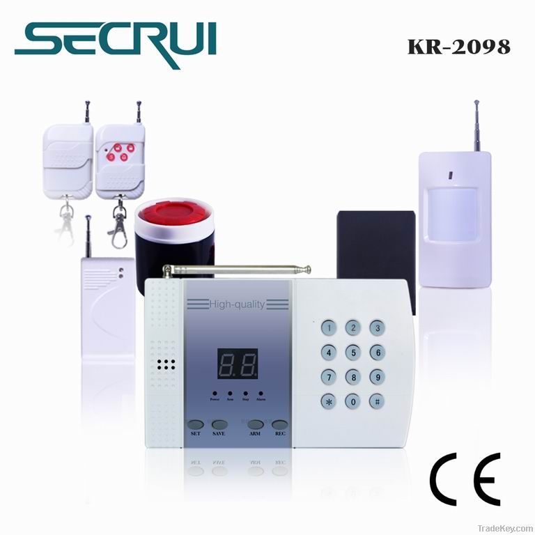 99 zones wireless intelligent security alarm system