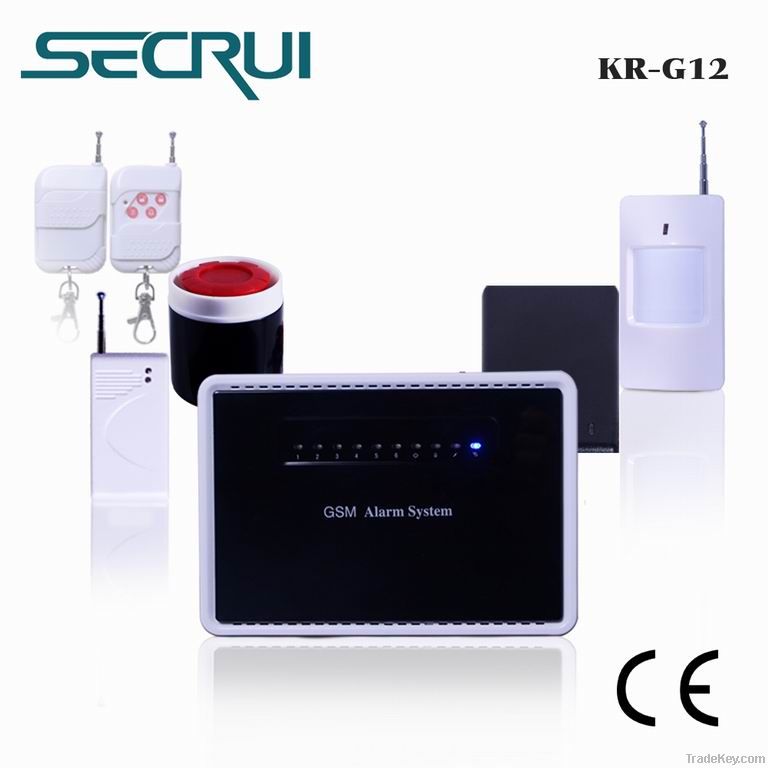 Wireless GSM Home Burglar Alarm System&amp;amp;amp;#40;KR-G12&amp;amp;amp;#41;