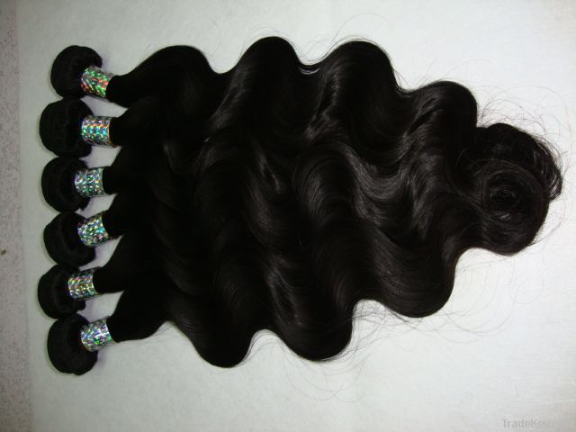 virgin remy human hair weave best quality 10"-- 26'' body wave