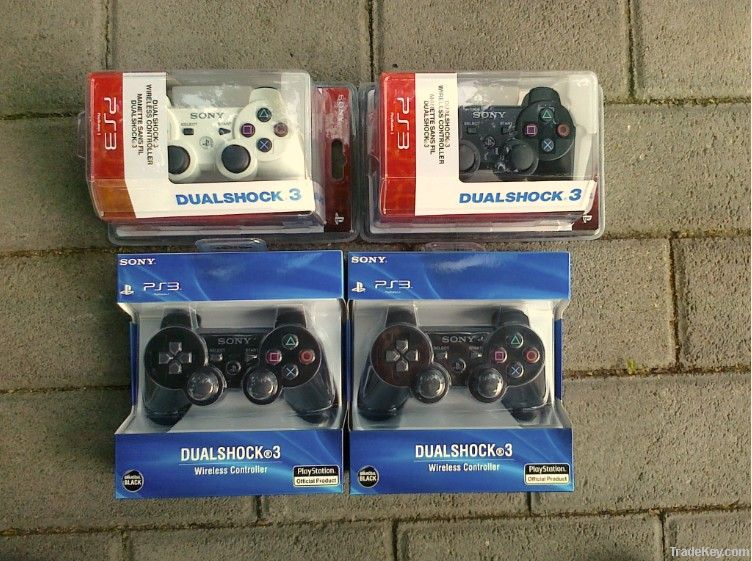 red box packaging Bluetooth 6 Sixaxis Wireless Controller For Ps3