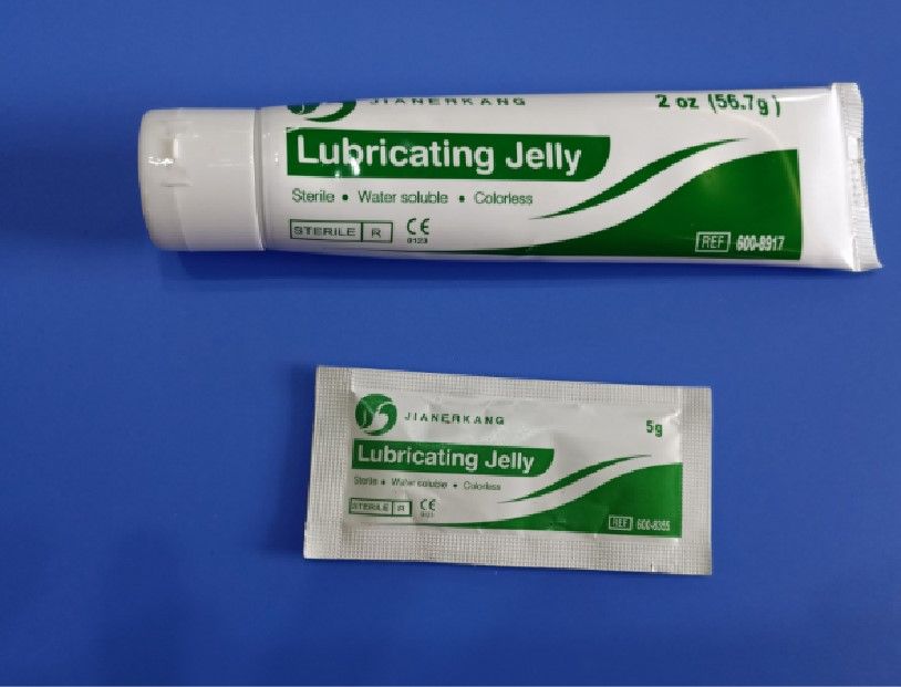 Sterile lubricating jelly