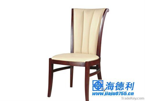 Solid wood dining chair