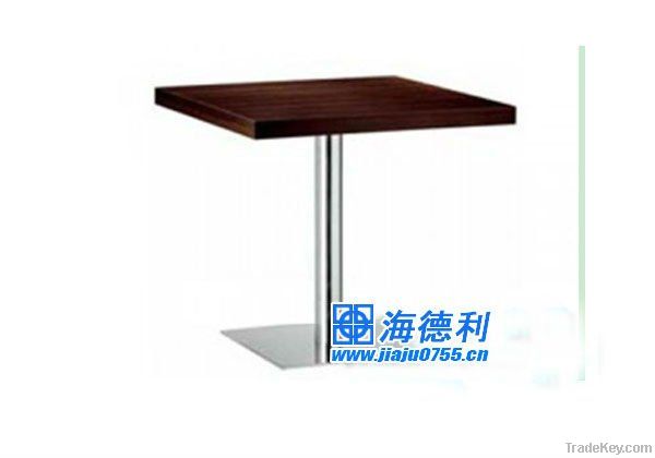 Solid wood dining table