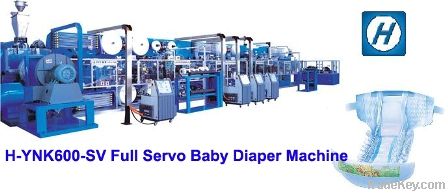 Full Servo Baby Diaper Machine