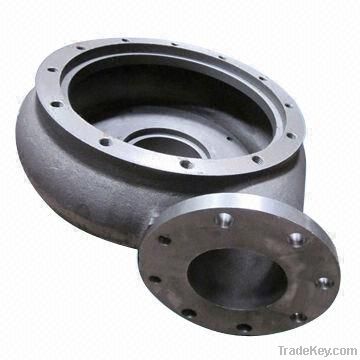 Investment casting valve body, stainless steel, CNC machining, ISO and