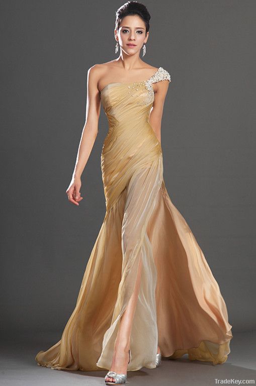 eDressit 2013 New Gorgeous High Slit One Shoulder Evening Dress