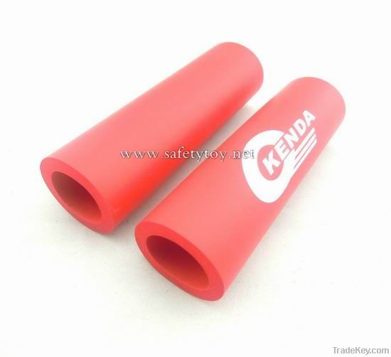 Imprinting foam handgrips, foam rolls