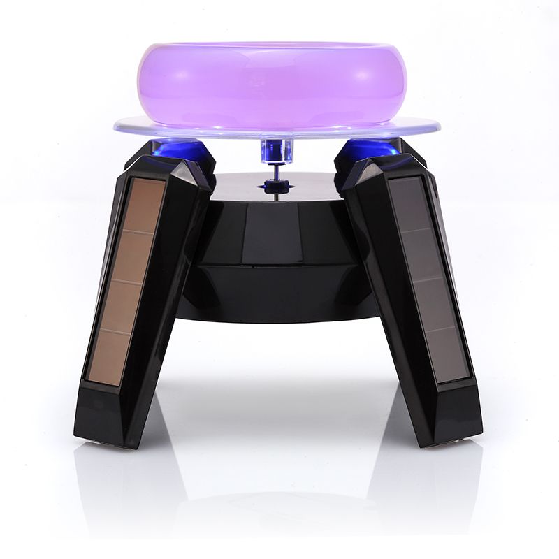 Solar turntable display for jewelry  watches  cellphone