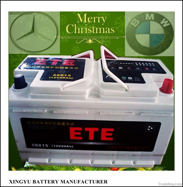 smf-58815 12v 88Ah lead acid car battery