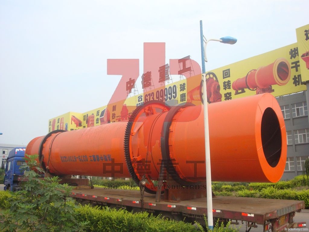 professional manufacturer of rotary dryer by Zhongde brand
