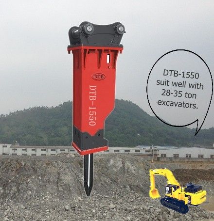 Suply hydraulic jack hammer DTB1550 for 28-35 ton excavator