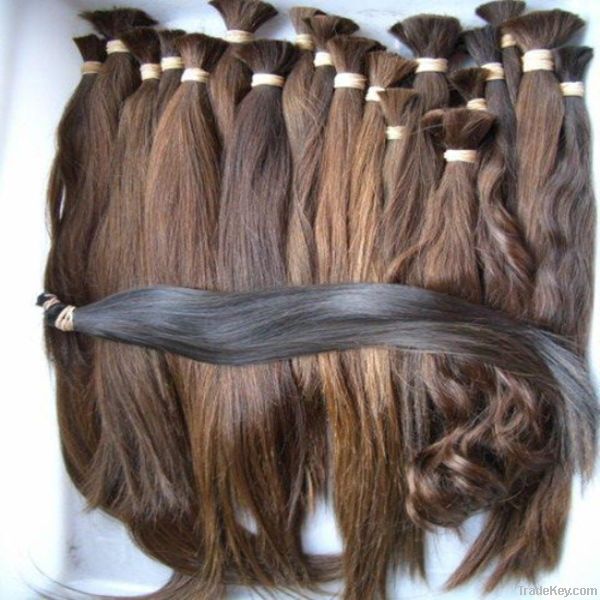 8-30 inch hot selling in China human remy virgin hair bulk