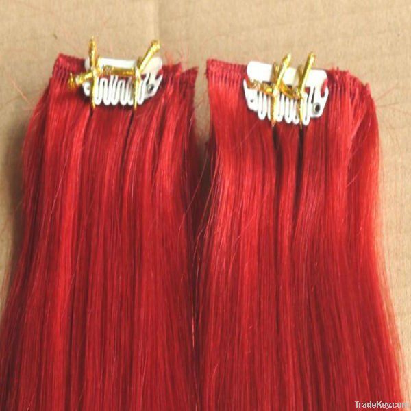 long beautiful wholesale  straight and curly clip in hair extension