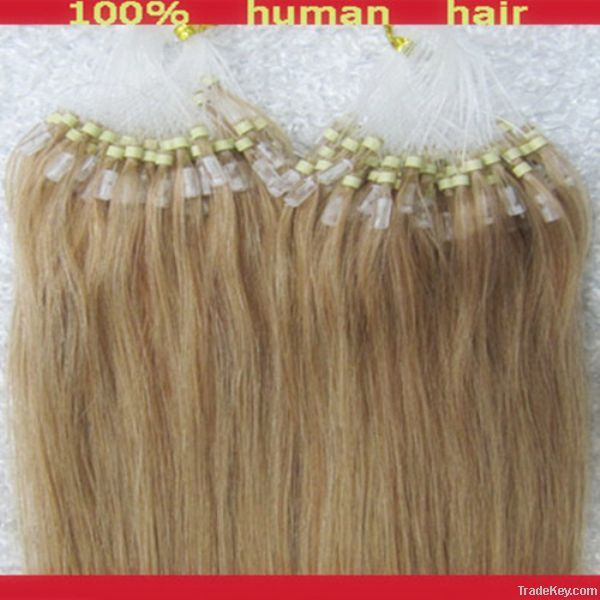 wholesale 100% human remy and non-remy nano ring hair extension