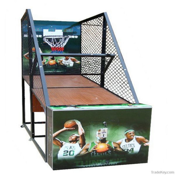 coin operated street basketball arcade game machine (QHNBA-Series)