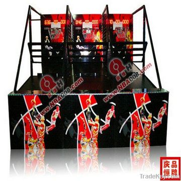 latest 3 in 1 combined basketball arcade game machine (QH321)