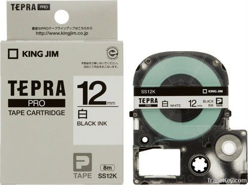 Label printing Tepra Tape
