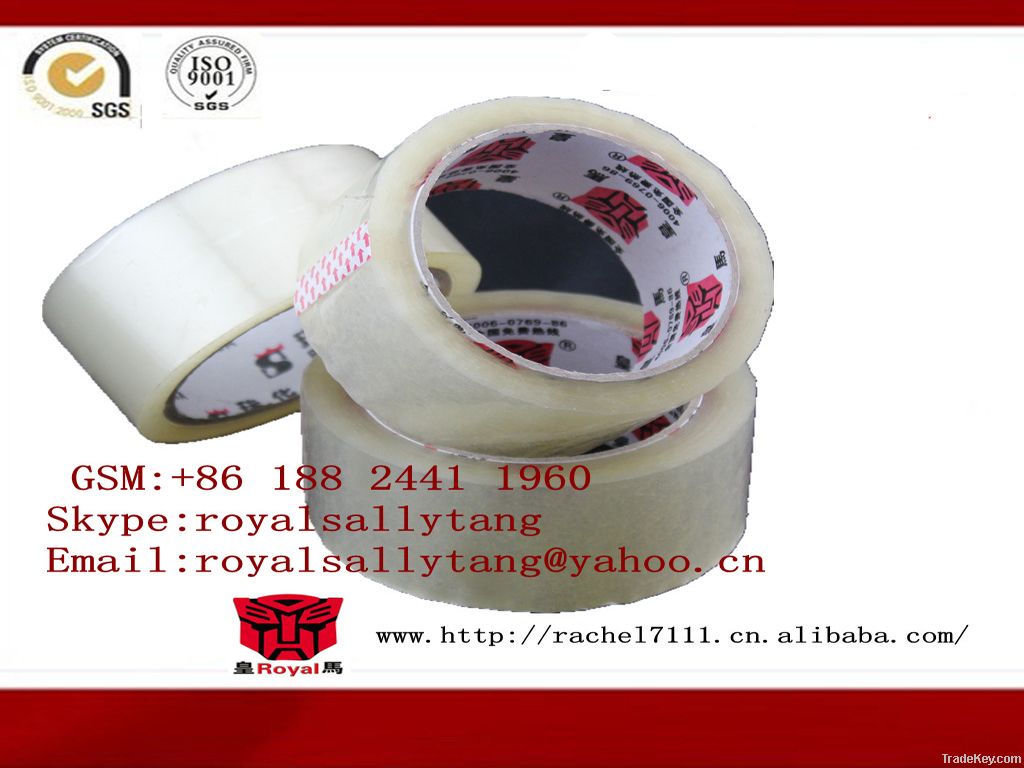 Super Clear Adhesive Tape China Supplier