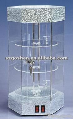 fashion acrylic portable jewelry display cases
