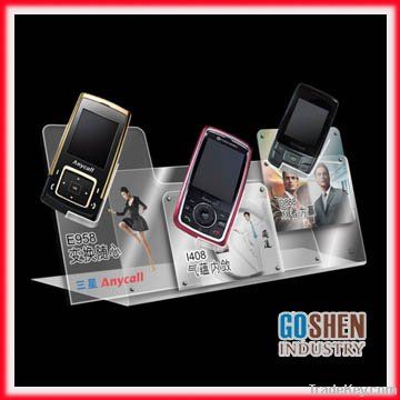 fashion acrylic mobile phone display cabinet