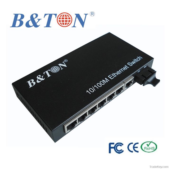 10/1000Mbps Fiber media converter