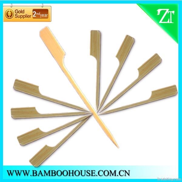 Bamboo flat skewer