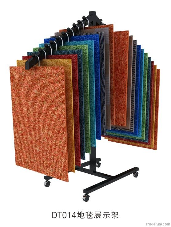 Carpet Rack, Carpet display rack, carpet displays