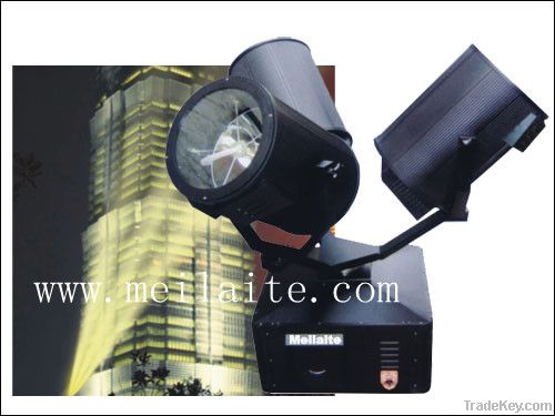 new type high power 3 head color changing outdoor search light