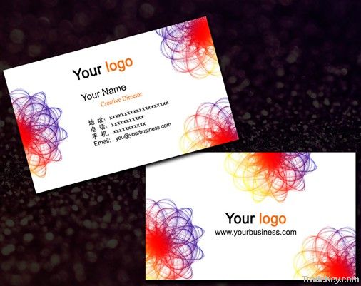 Business card printing