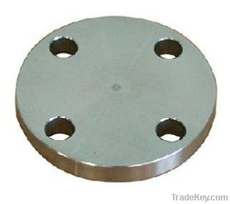 CNC machined steel flange