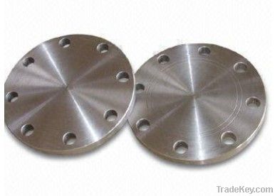 CNC machined steel flange