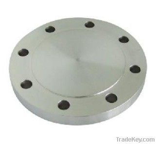 CNC machined steel flange