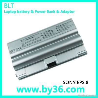 battery for sony vgp bps8 4800MAH