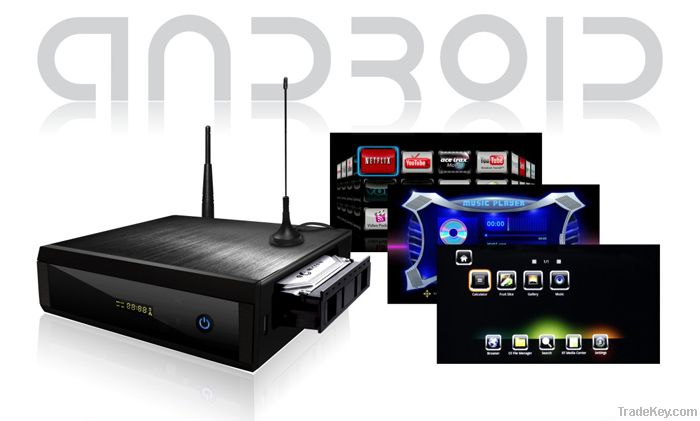 1080P Full HD 1186 3D Dual OS Android+Linux Build in WIFI, USB 3.0