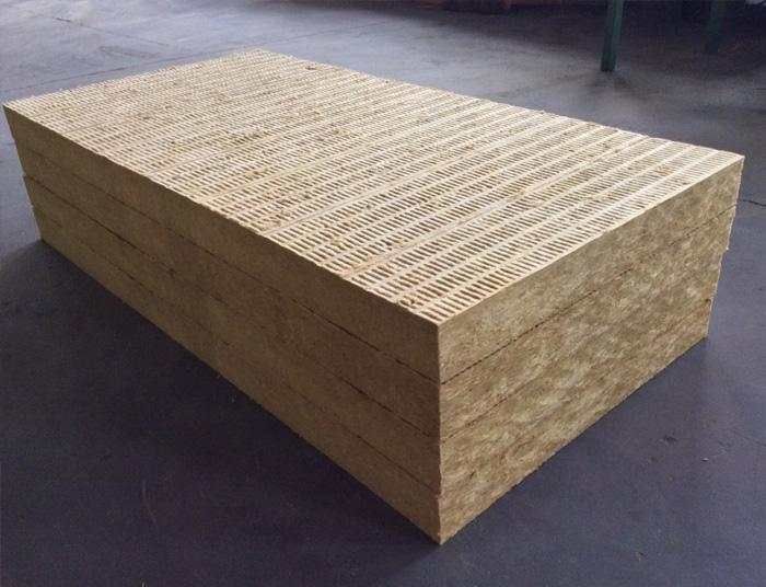 Rock wool thermal insulation material