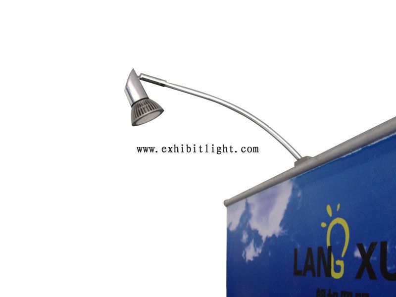 LED Banner Spot Light:JZL015, roll up light, exhibition light