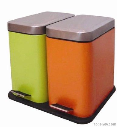 3x5L pedal bin