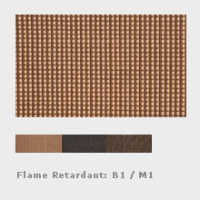 Flame retardant upholstery fabric