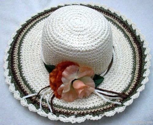 summer fashion paper straw hat 2012