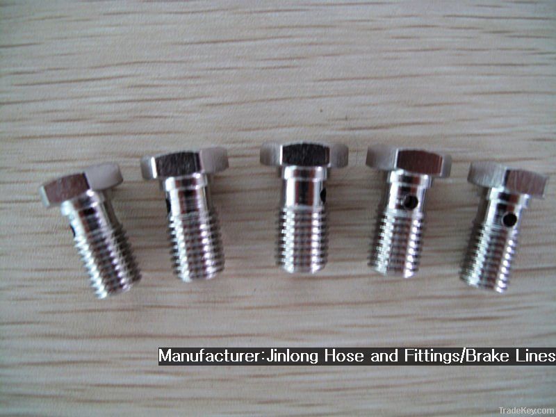 brake hose bolts & nuts (fitting accessory)