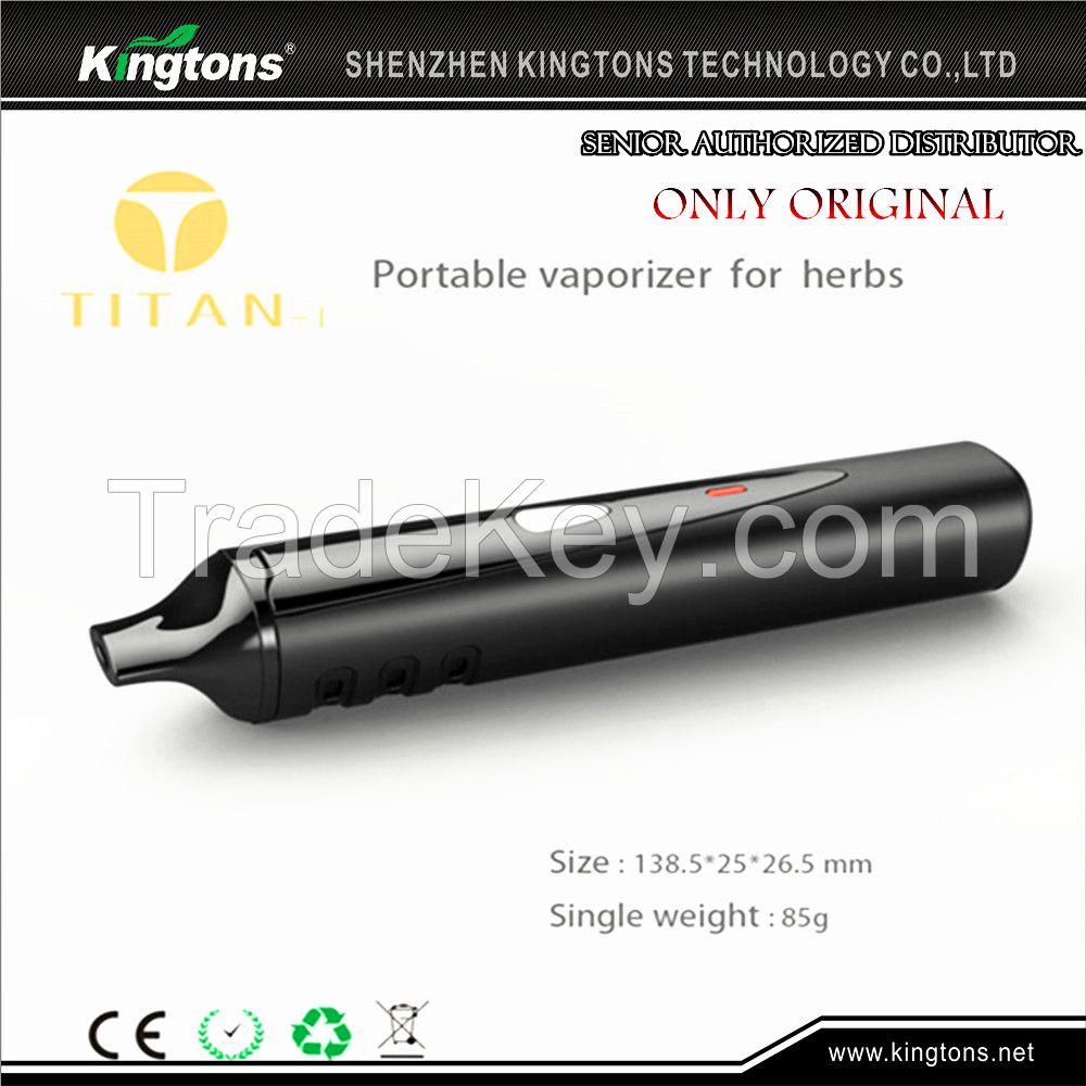 Hot selling in US portable dry herb titan vaporizer, titan 1, vaporizer titan in stock