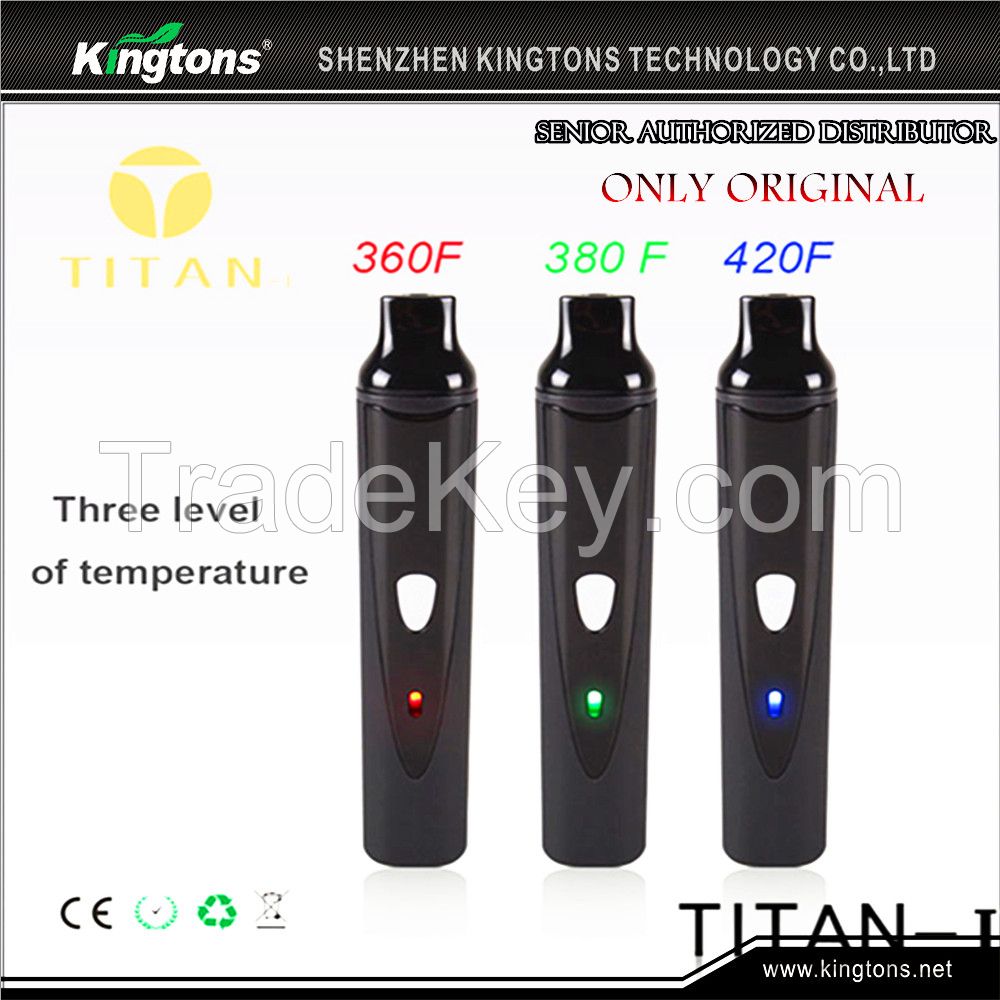 Hot selling in US portable dry herb titan vaporizer, titan 1, vaporizer titan in stock