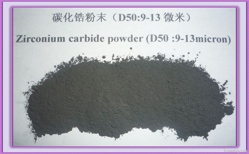 Zirconium carbide powder with 0.8 mircons