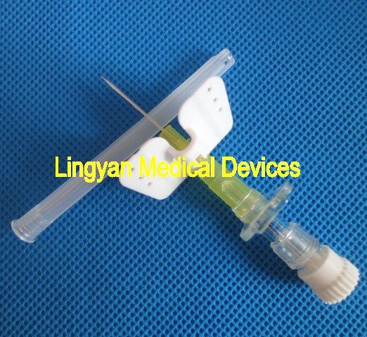 Disposable IV Catheter with wing