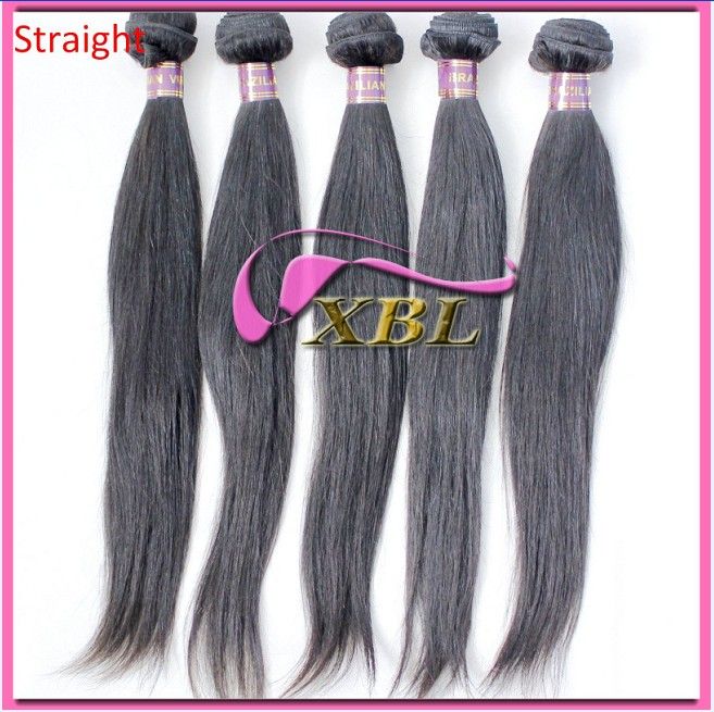 Unprocessed virgin Brazilian hair extension, factory price