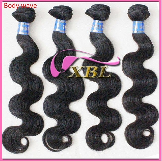 Double wefts virgin Peruvian hair extension, about 100g/pc, tangle free