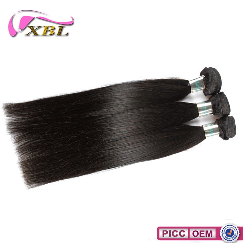 No chemical process silky straight Malaysian virgin hair extension